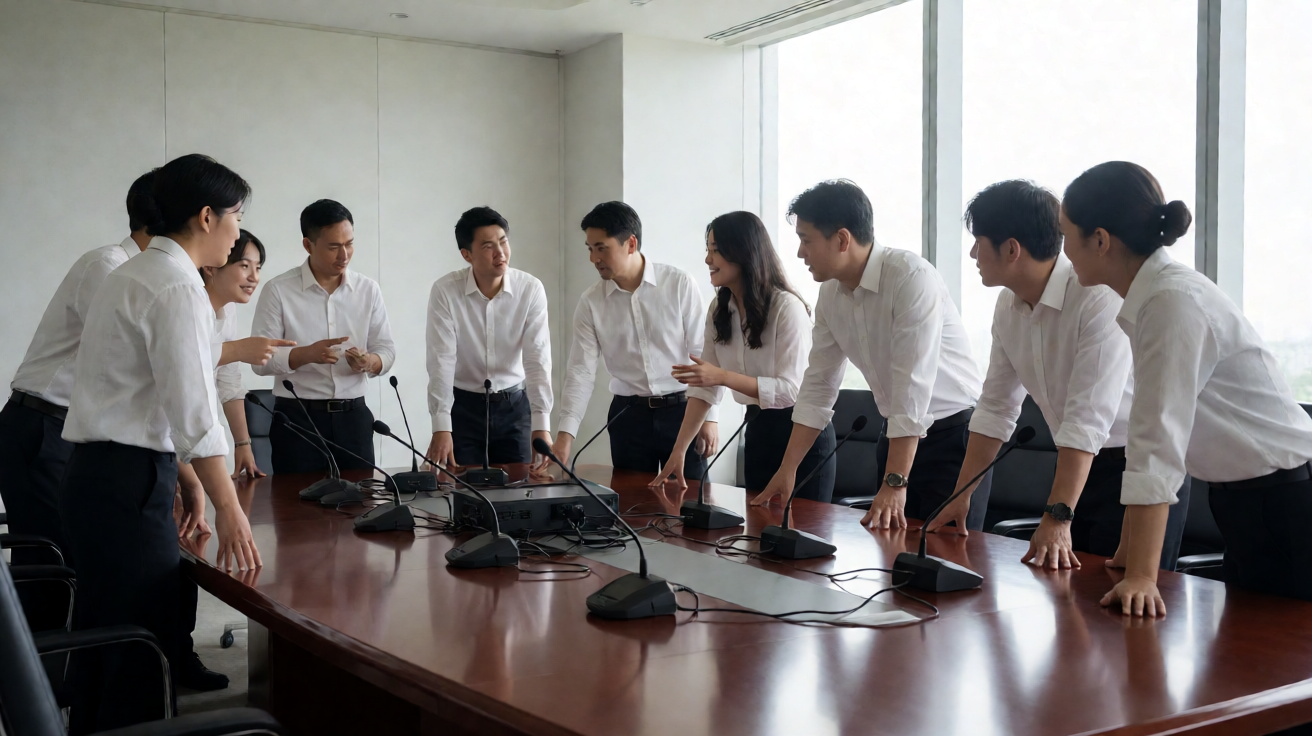 专业演播人员展示